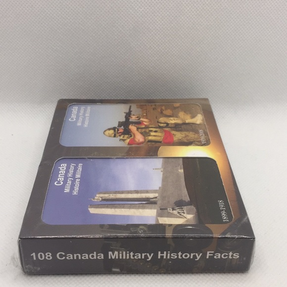 Canada Military History Playing Cards Factory Sealed Card Game Collectible - Picture 3 of 9